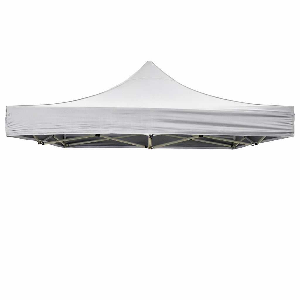 Couverture de toit étanche blanche 3x3 pour remplacement de gazebo pliable - 5