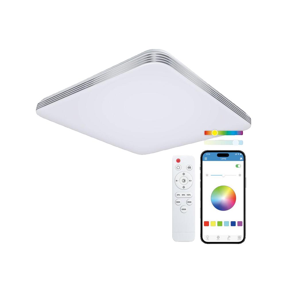 Inteligentna Lampa Sufitowa Ksix Twilight RGBIC 72W z Jasnością 7700 lm