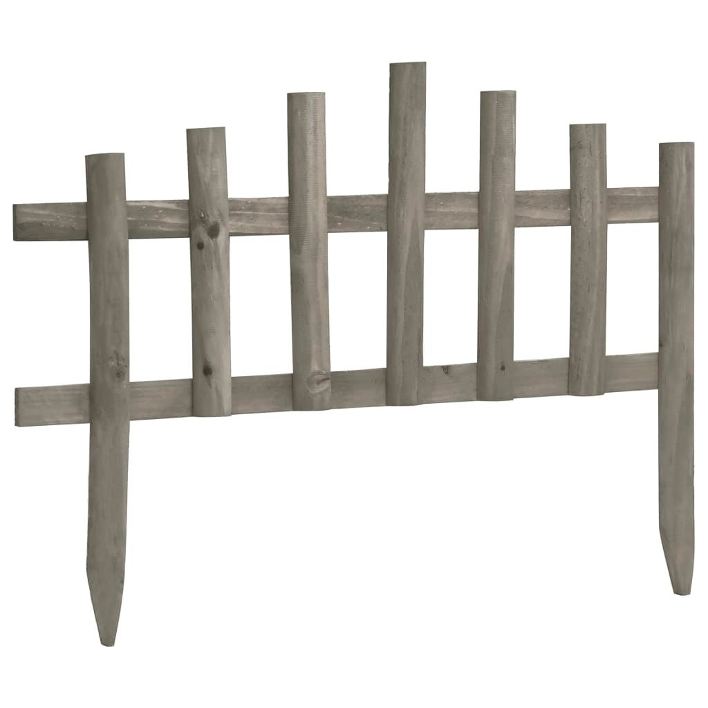 Maison Exclusive - Bordure de jardin 10 pcs Bois de sapin 4,4 m - 3