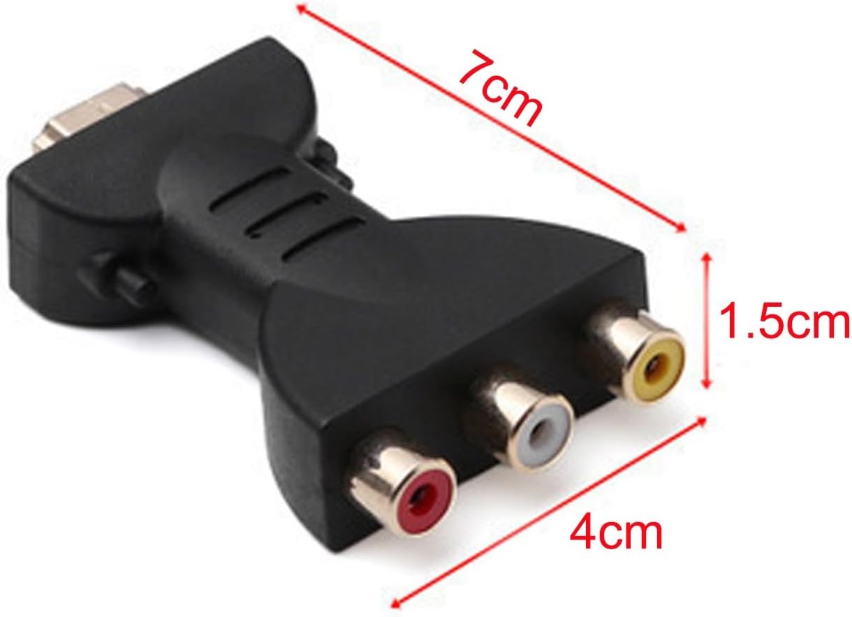 Adaptateur RCA vers HDMI 1080P – Convertisseur Audio Vidéo HDMI vers AV/RVB, Synchronisation Facile et Haute Définition - 5