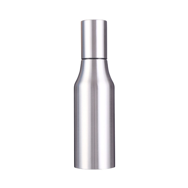 Butelka na olej lub ocet ze stali nierdzewnej z niekapiącym dzióbkiem 1000 ml Szczelna butelka na sos ze stali nierdzewnej