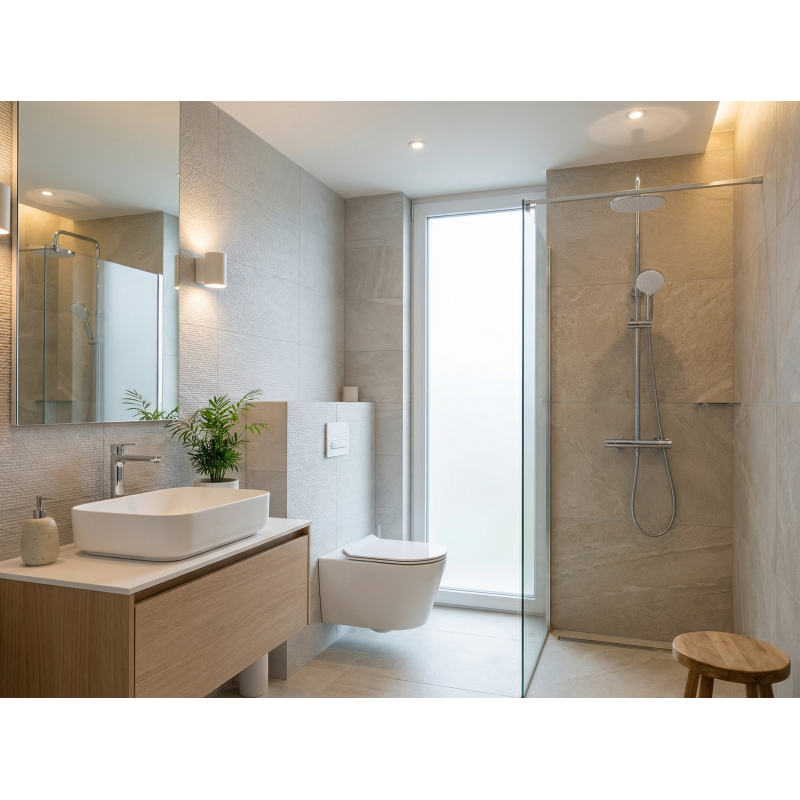 Brevis WC suspendu sans bride, fixations invisibles + abattant ultra-fin, softclose (SATBRE011RREXP) - 3