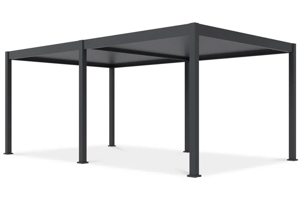 Pergola Ogrodowa Gutroof Tarasowa Deluxe Automatyczna Led 4x6 Aluminium 1 szt