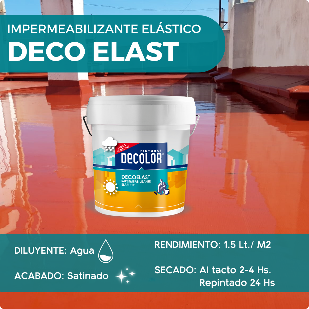 Revestimiento impermeabilizante elástico VERDE para Terrazas, Cubiertas, Tejados, Etc. 15 Litros - 2