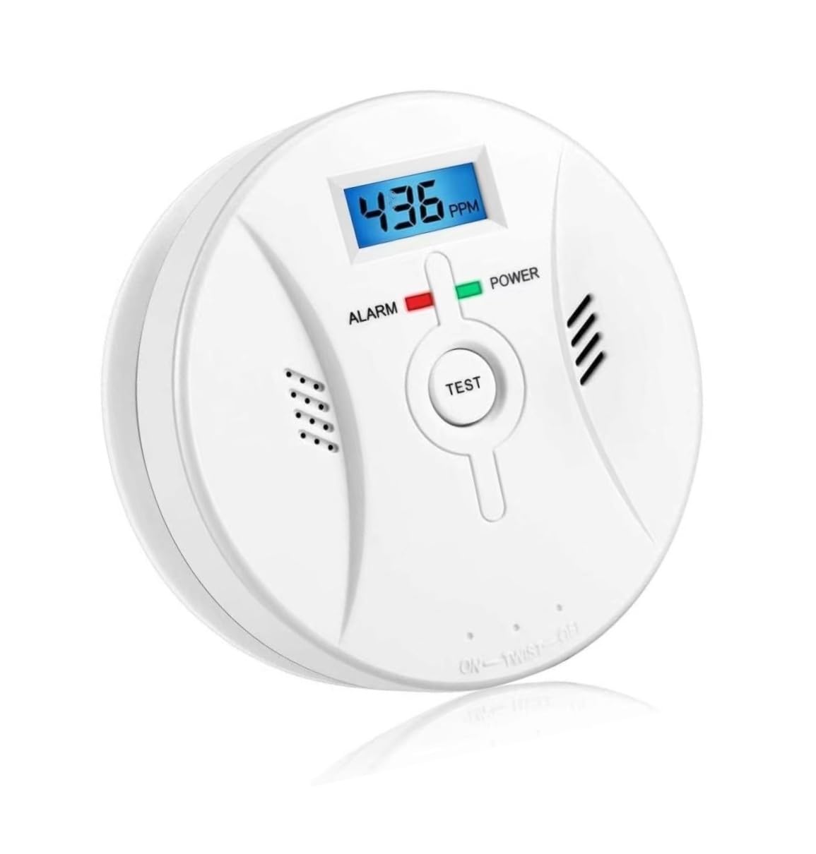 Rilevatore Monossido Di Carbonio Portatile - Allarme Domestico Con Display LCD E Norma EN50291 - Per Cucina, Camera - Foto 2