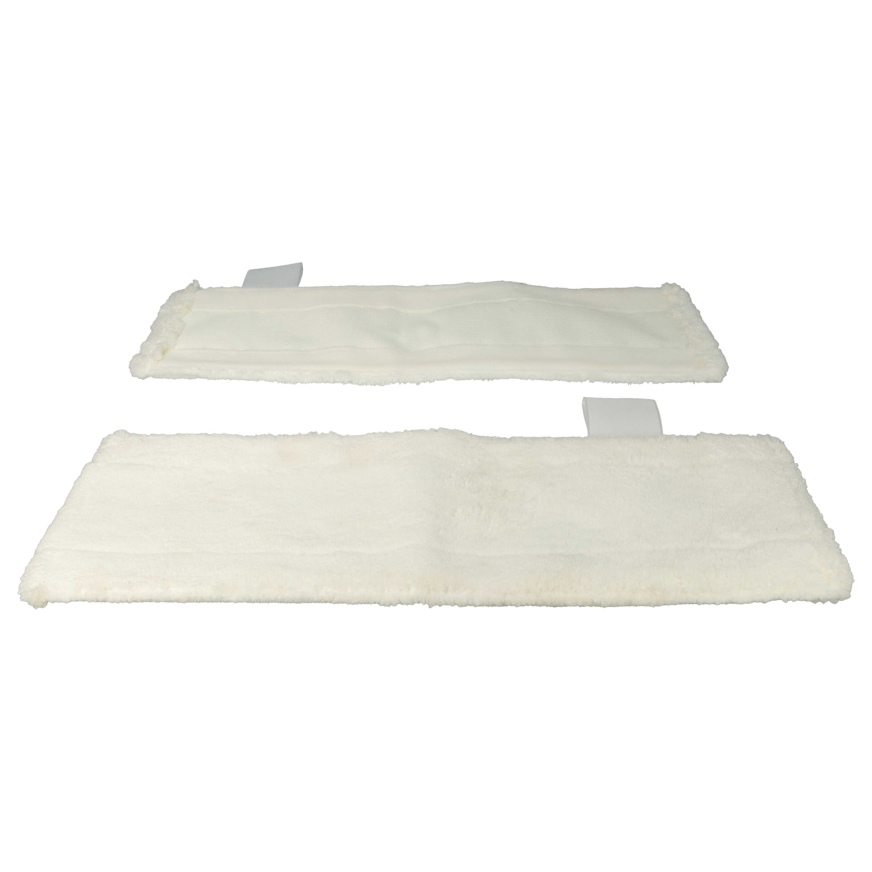 vhbw Lot de 2 lingettes compatible avec Kärcher SC 3 EasyFix Premium, SC 3 Upright EasyFix balai vapeur - serpillière - 4