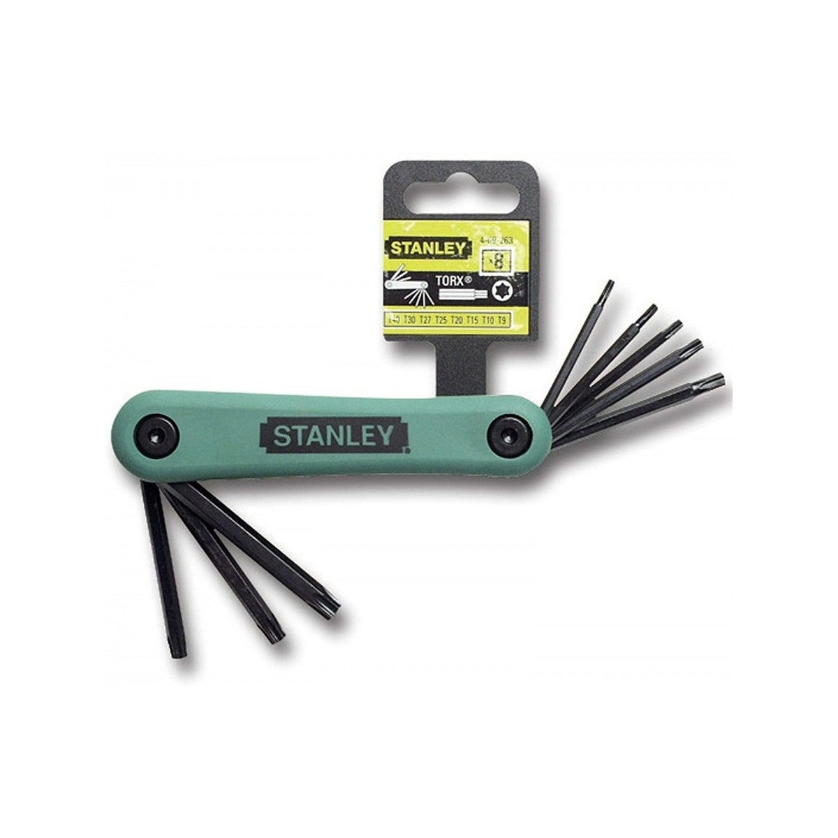 Klucz torx zestaw 8 sztuk (t9-t40) [k]