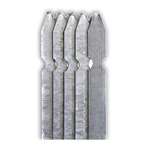 20 Tappi Per Pali Da Recinzione In Metallo Zincato, Misura 9x9 Cm (90x90 Mm) - Viirkuja