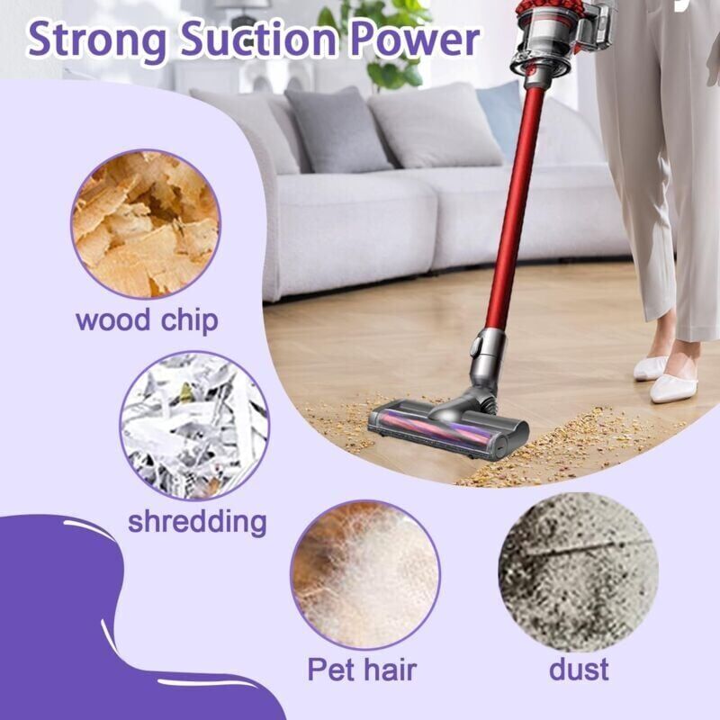 Tête de brosse pour Dyson V6 DC58 DC59 DC62 DC72 D74 SV04 SV06 SV09 Accessoire de tête d'aspirateur pour Dyson V6 - 3