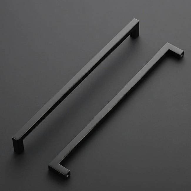 Set 18 Maniglie Nere Per Mobili - Distanza Fori 135 Mm, Con Viti Da 18 E 22 Mm - Per Cucina, Armadi E Cassetti - Foto 8