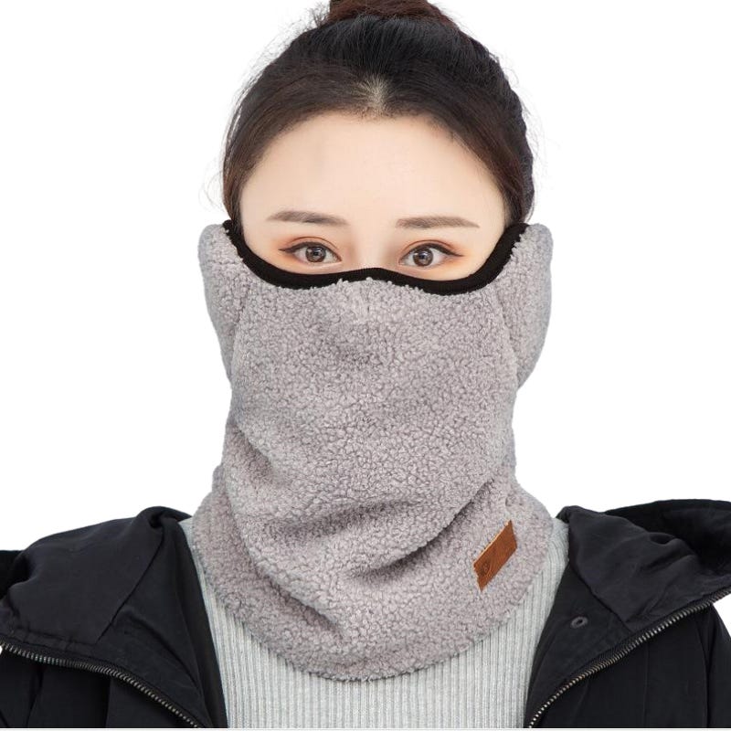 Maschera da sci elettrica in per l'inverno: antivento, calda e