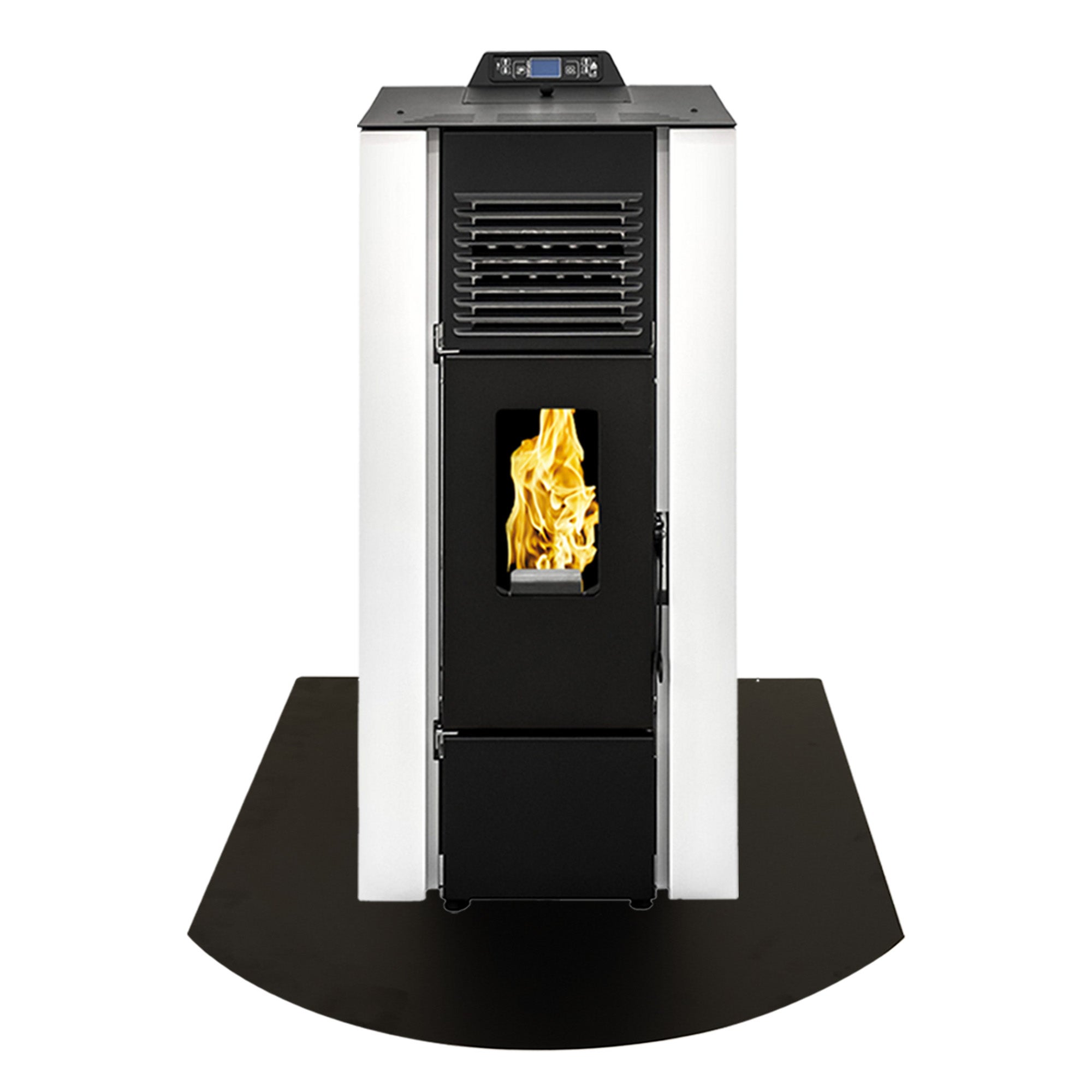 Protecteur de Sol 80x90 cm sous Poêle à Bois et à Granulés Sannover - 3