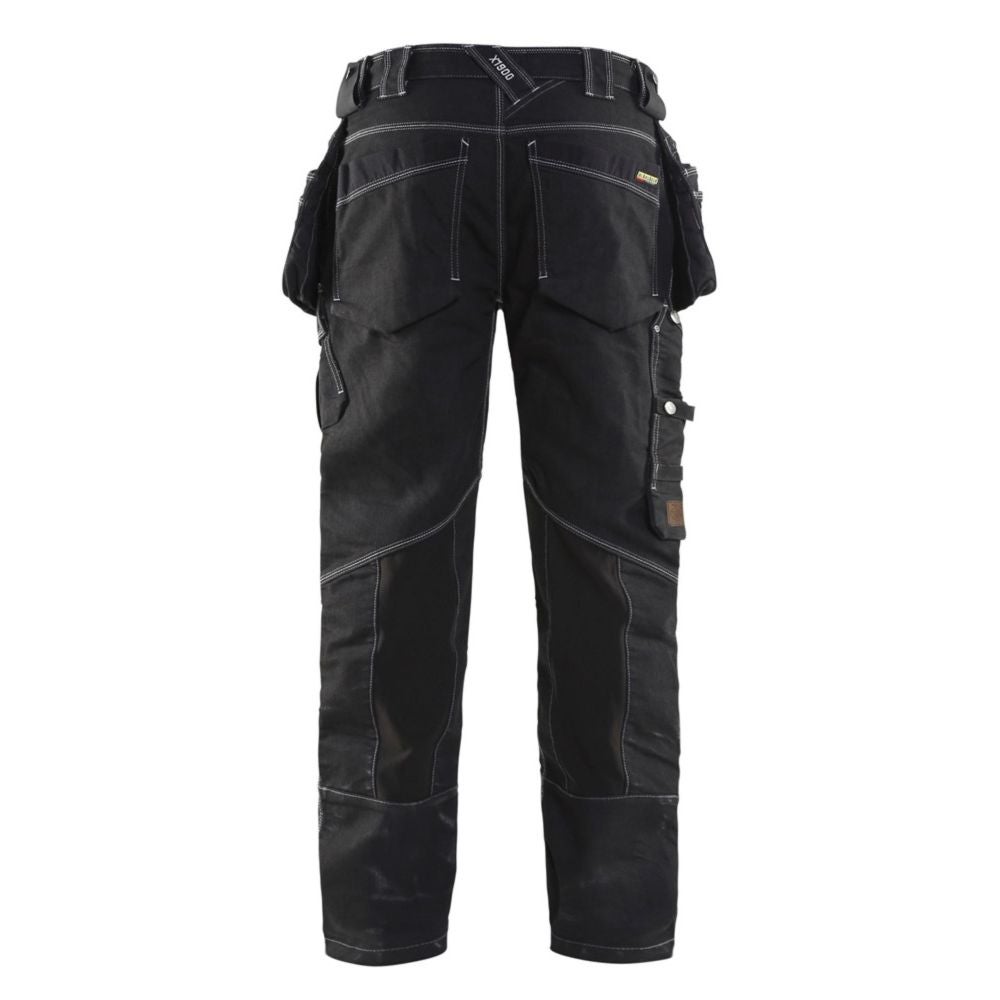 Pantalón de trabajo elástico X1900 Negro 40 199011419900C46
