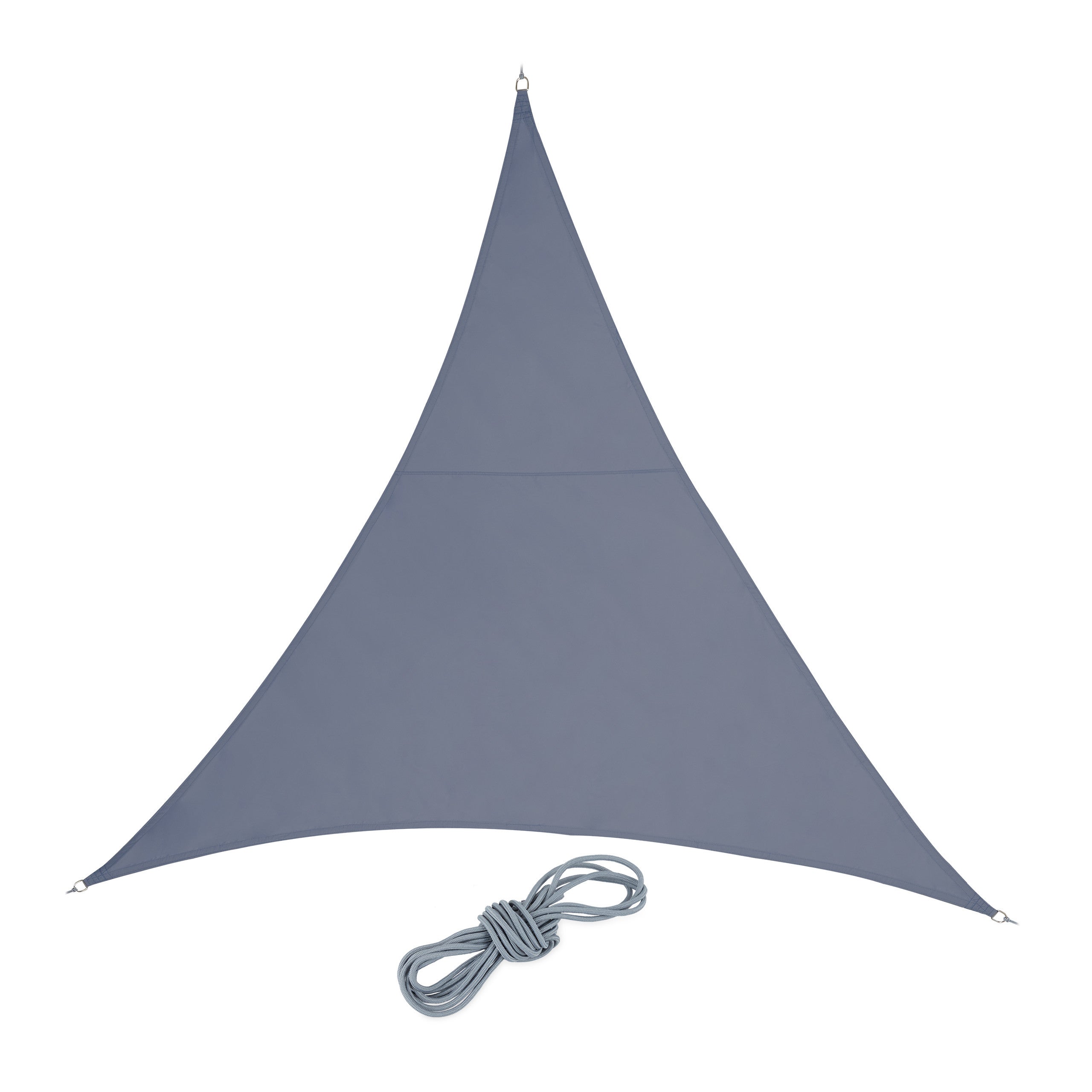 INLIFE Tenda Da Sole Rettangolare 2x3m – Tessuto Oxford Bianco Con Rivestimento PU, Protezione UV E Pioggia, Include Corde - 2