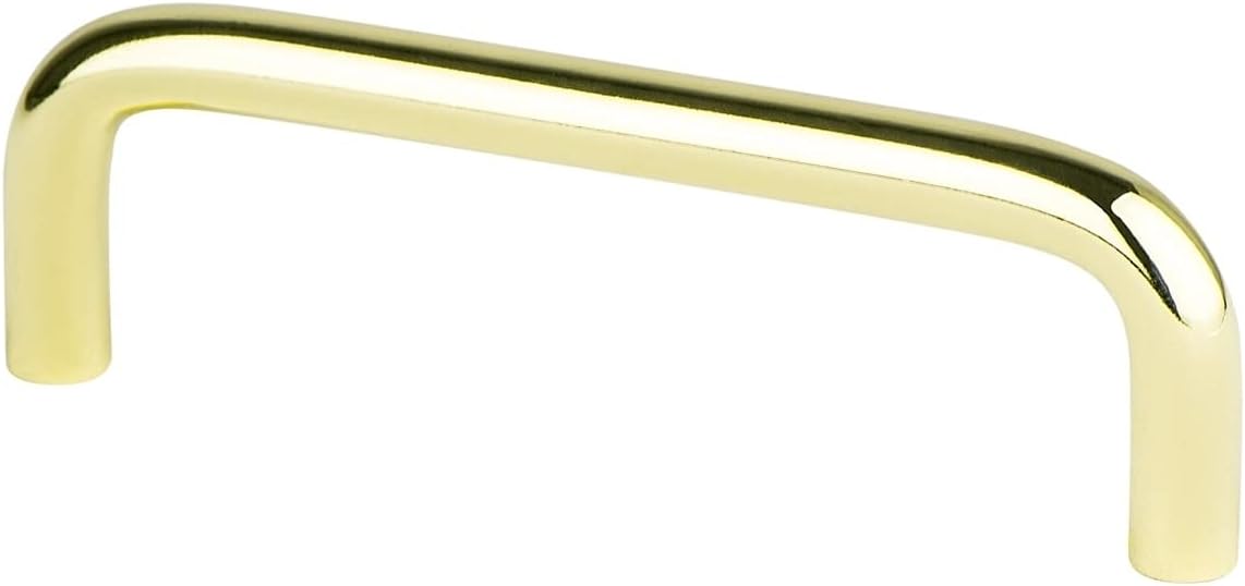 Uchwyt meblowy designerski, rozstaw otworów 96 mm, do kuchni, łazienki, półki, stop aluminium, złoty, 2 szt.