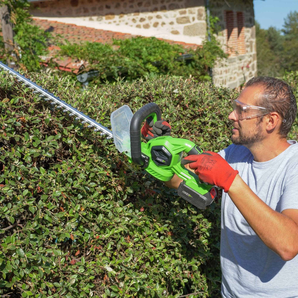 Taille-haie batterie 18V Easy Full - sans batterie - Sans fil - Longueur de coupe 52cm - Poignée arrière rotative - Léger - 2