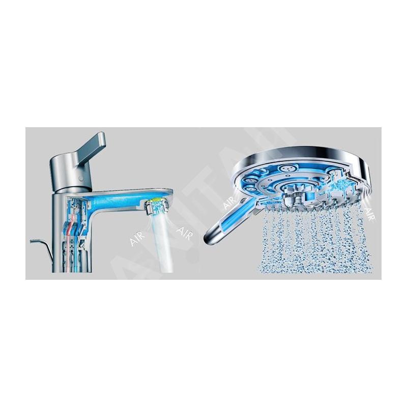 Hansgrohe Talis E Set de finition mitigeur 3 trous pour montage sur bord de baignoire (71731000) - 4