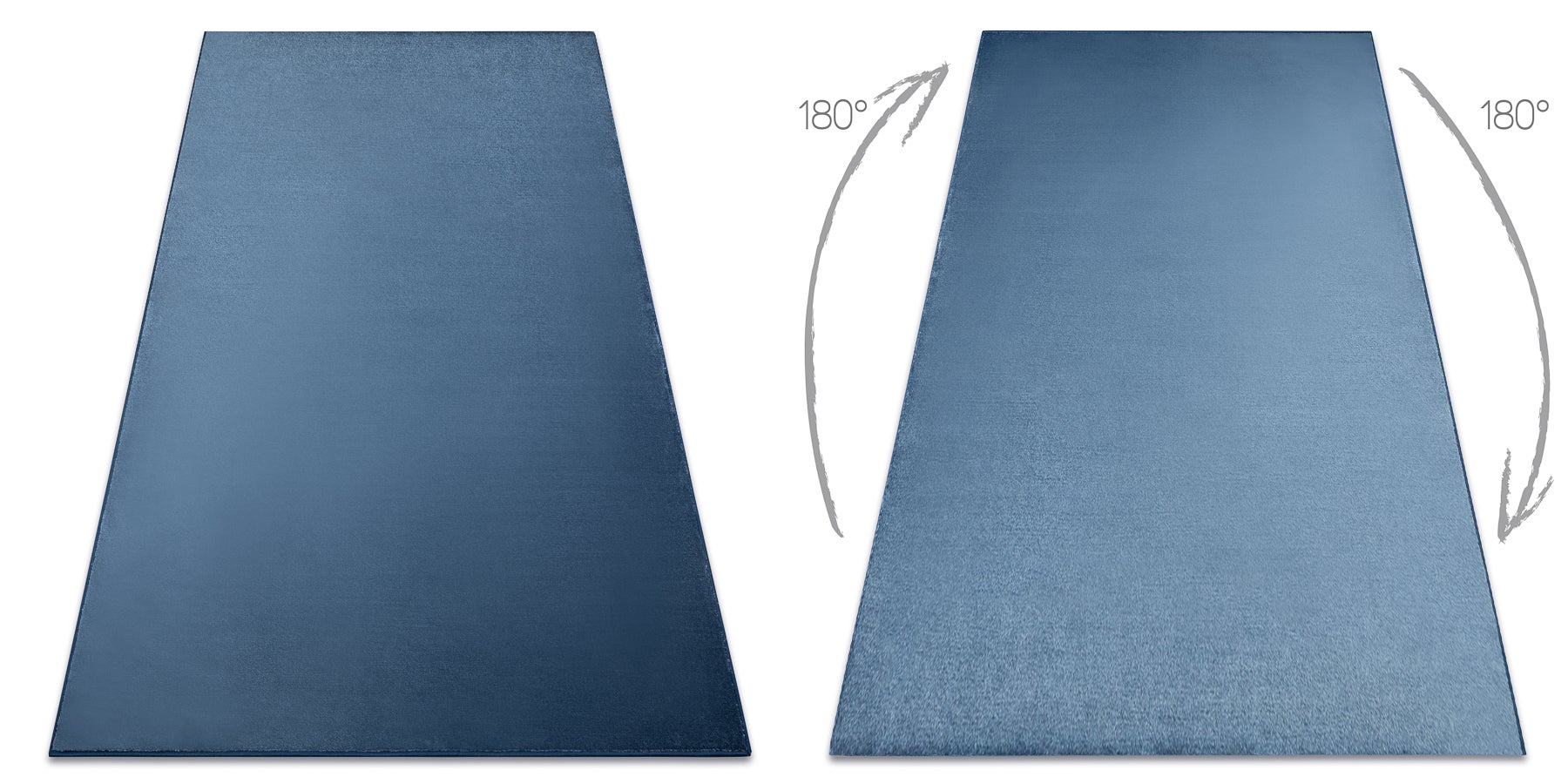 Tapis - Moquette SEDUCTION bleu 71 doux, durable, chambre, hôtel 250x300 cm - 3