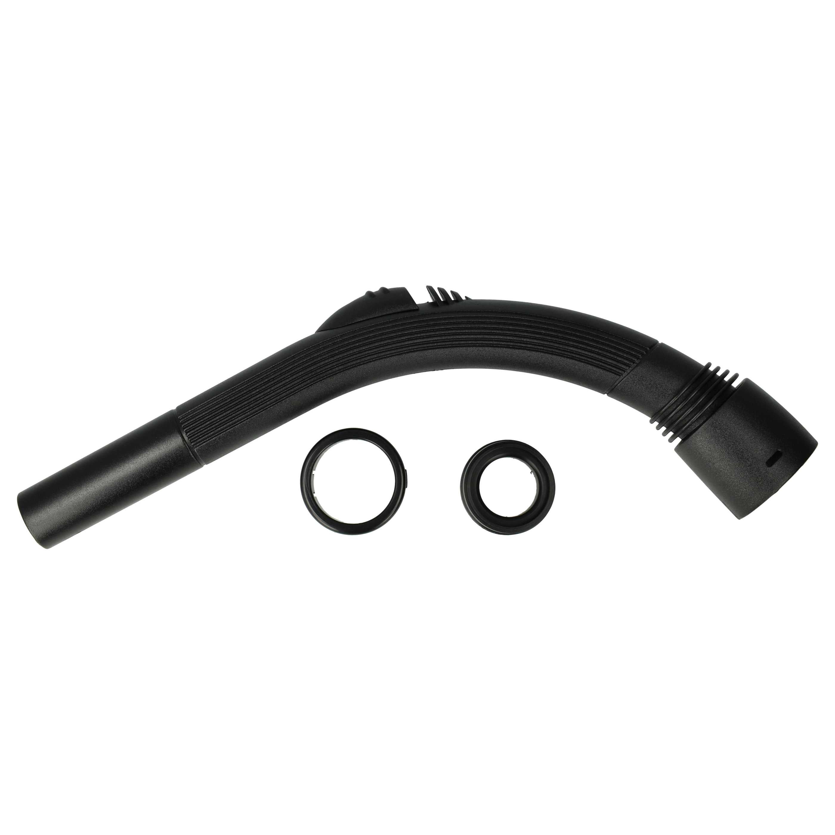 Vhbw Tubo Flexible Compatible Con Electrolux ZTF7660UK 900257700 Aspiradora, Conexión 32 Mm, Negro / Plata
