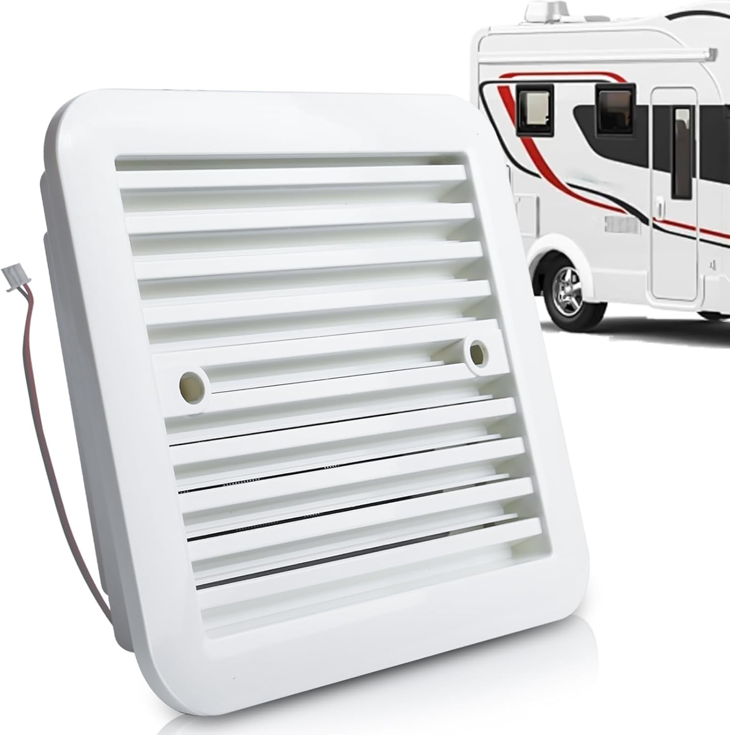 Ventilateur De Plafond Pour Tente De Camping USB Rechargeable - 3 Vitesses, Télécommande, Veilleuse - Portable - 2