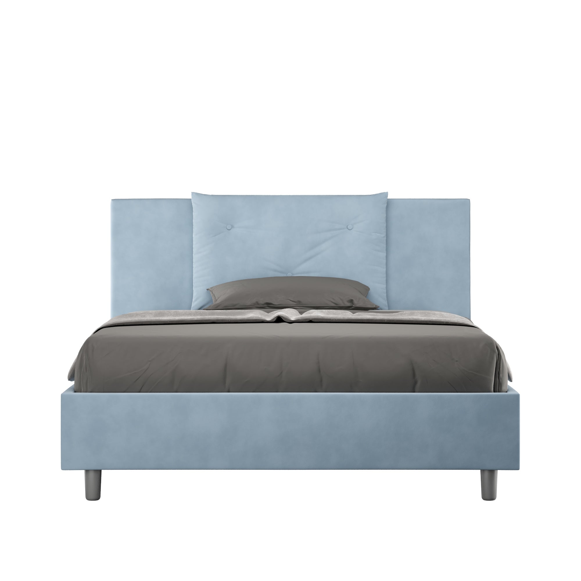 Coperta Grande Super Morbida Heimtexland In Microfibra, 150x200 Cm, Colore Azzurro, Calda E Leggera, Senza Pelucchi, Lavabile In Lavatrice - copertina