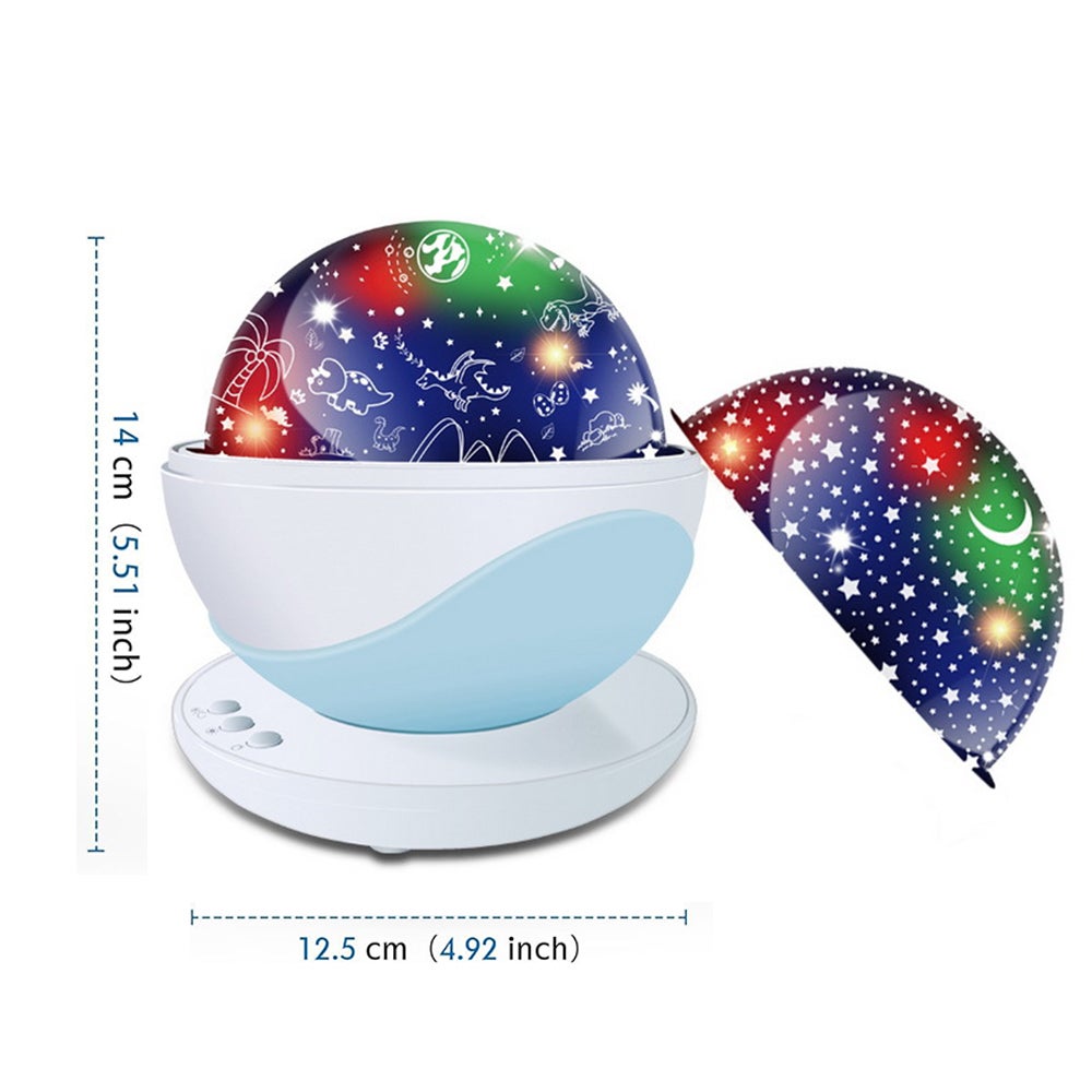 Proiettore Di Luce Notturna Per Bambini 21 Film E Lettore Musicale Bluetooth Luci Notturne Ricaricabili Arredamento Camera Da Letto Regalo Di Compleanno Proiettore Stella  39