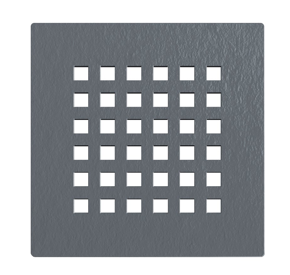 Balneo Maskownica Do Brodzika Prysznicowego Stone Tray 13,2x13,2 cm Ciemnoszara