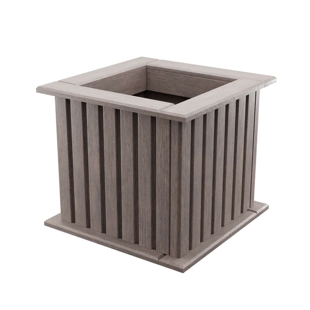 KADAX Cache-pot De Fleurs 25 Cm Pour Fleurs Avec Support En Graphite