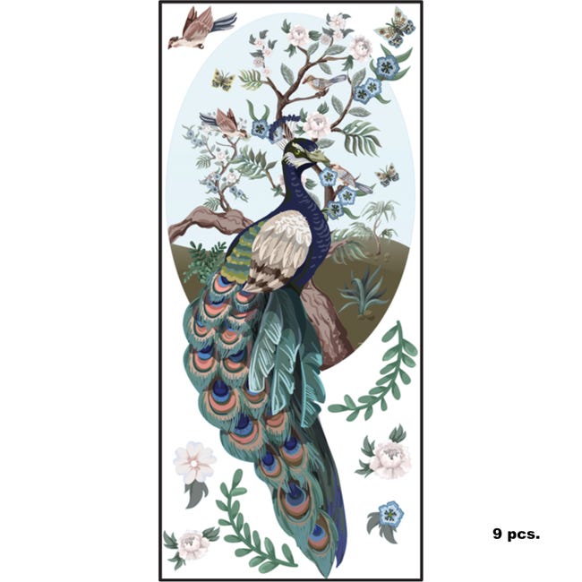 Décoration à suspendre en forme de Coeur avec des Oiseaux - Maison Décoration à suspendre en forme de Coeur avec des Oiseaux - Maison
