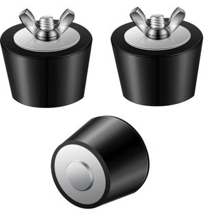 2 Bouchons D'hivernage En Caoutchouc Pour Piscine – Protection Antigel Avec Vis Inox, Facile à Visser