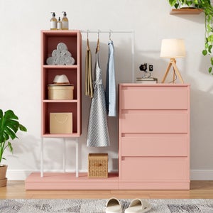 pujindu Pannello Portaoggetti da Parete, Kit Organizer per Pannello Forato in Legno, Pannello Forato per Display con Montaggio A Parete per Il Garage 'Ufficio Domestico (Colore : Green-B, Taglia : 6
