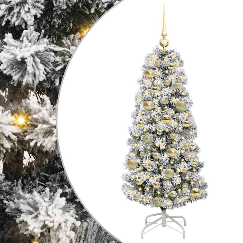 Sztuczna choinka z zawiasami Ze LED Lights 120 cm PVC