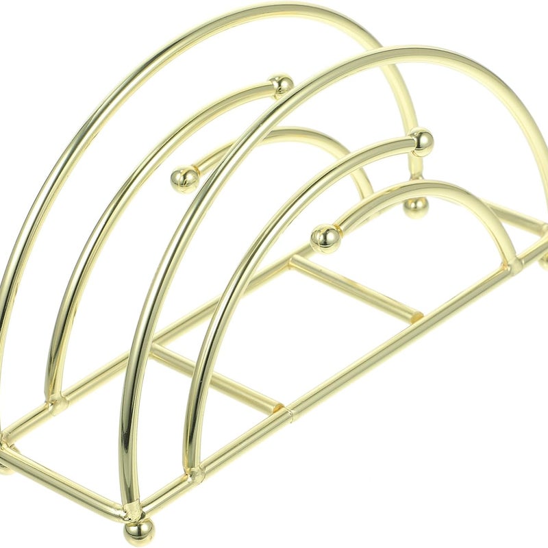 Serwetnik restauracyjny, ścienny stojak na płyty winylowe, stojak na ręczniki papierowe, złoty