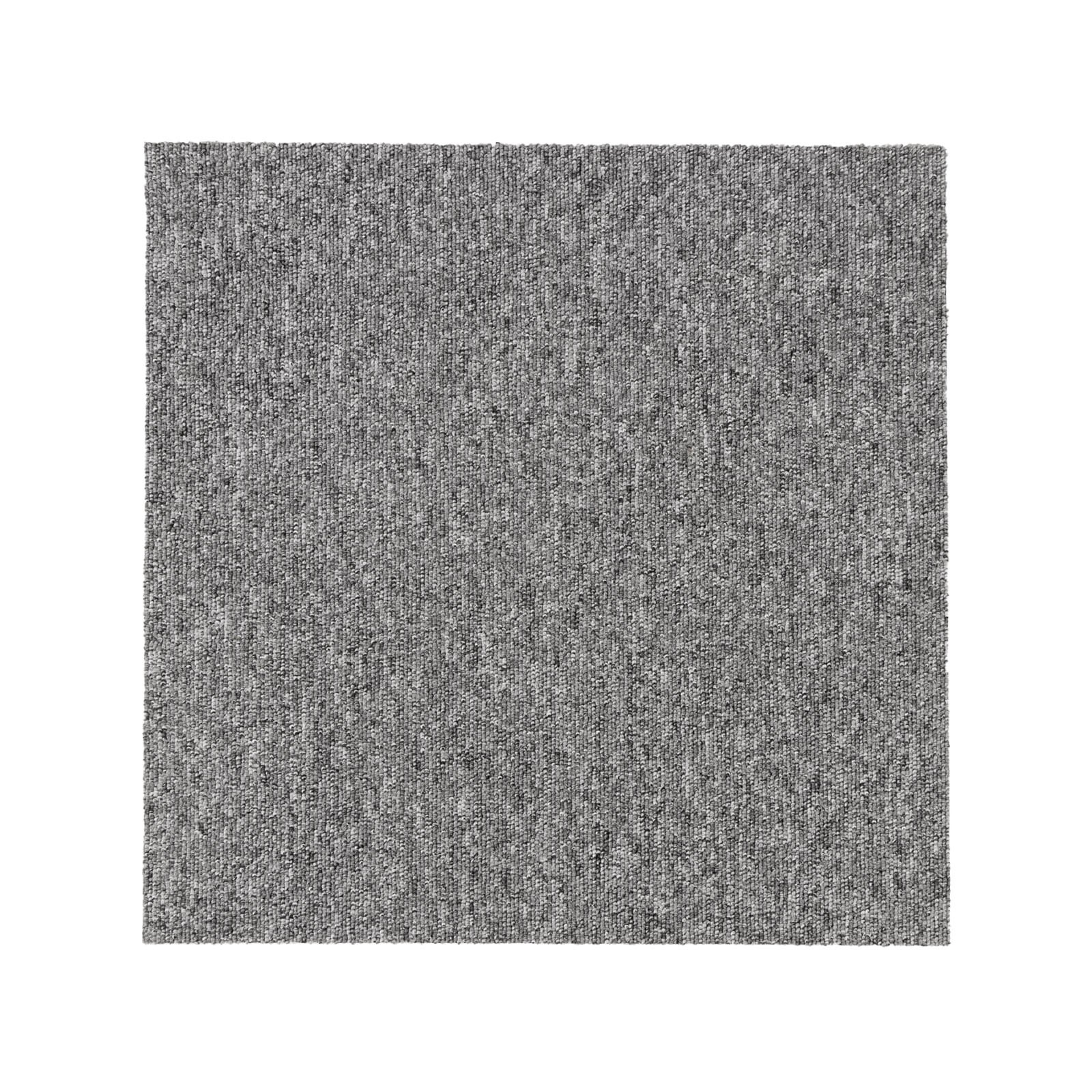Dalle moquette bouclée 50 x 50 cm, Revêtement Isolant Sol, Gris, 1 Pièce - 2