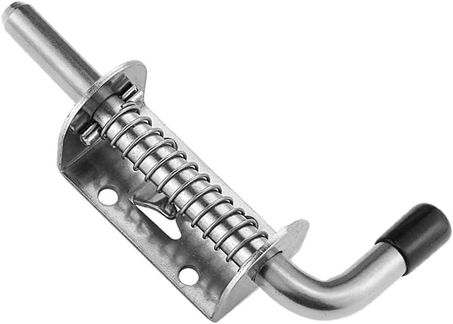 Szt. Zamek do drzwi garażowych ze stali nierdzewnej 304, zasuwy i rygle do drzwi 128 mm, zamek do drzwi przesuwnych z ryglem o średnicy 10 mm