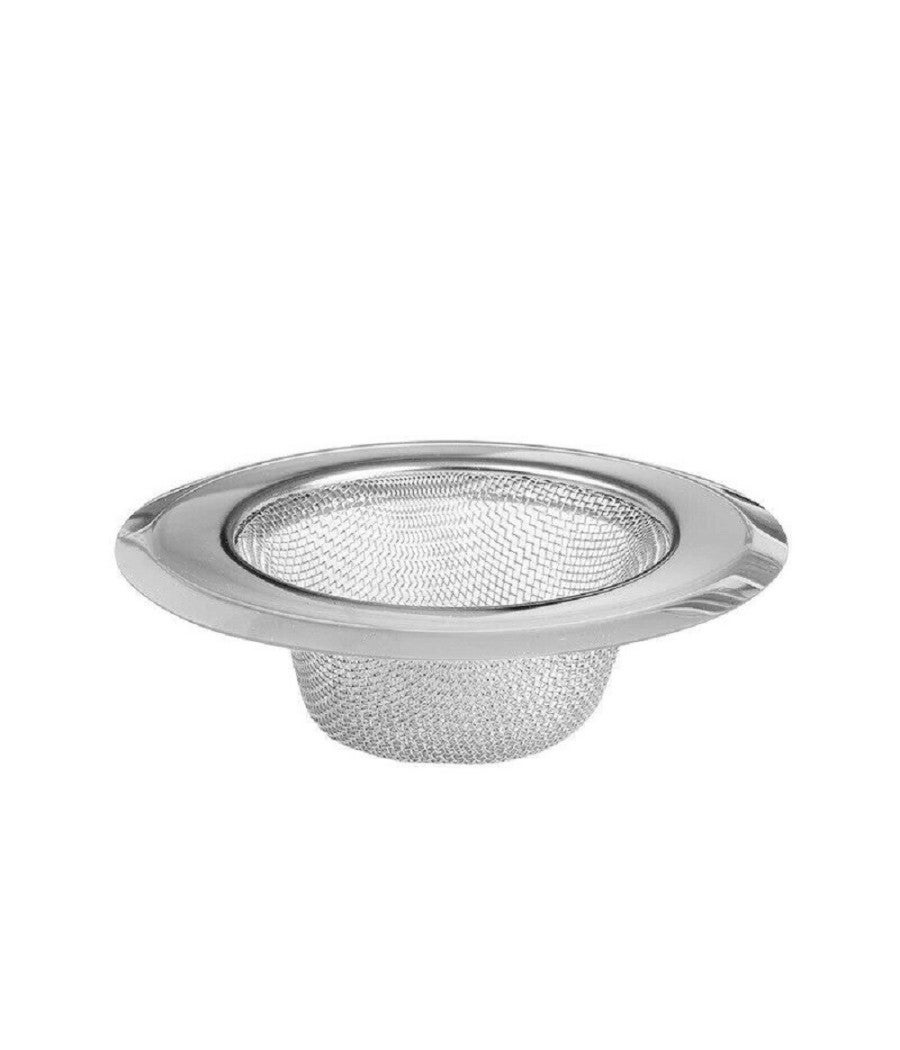 Filtro Per Lavello In Acciaio Inox - 3 Pezzi Anti-Intasamento Con Manico Sollevabile (11x7cm) - Foto 5