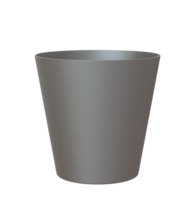 Pot en polypropylène Porto gris ø 14 cm