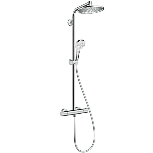 HANSGROHE Crometta S 240 EcoSmart columna de ducha termostática cromada