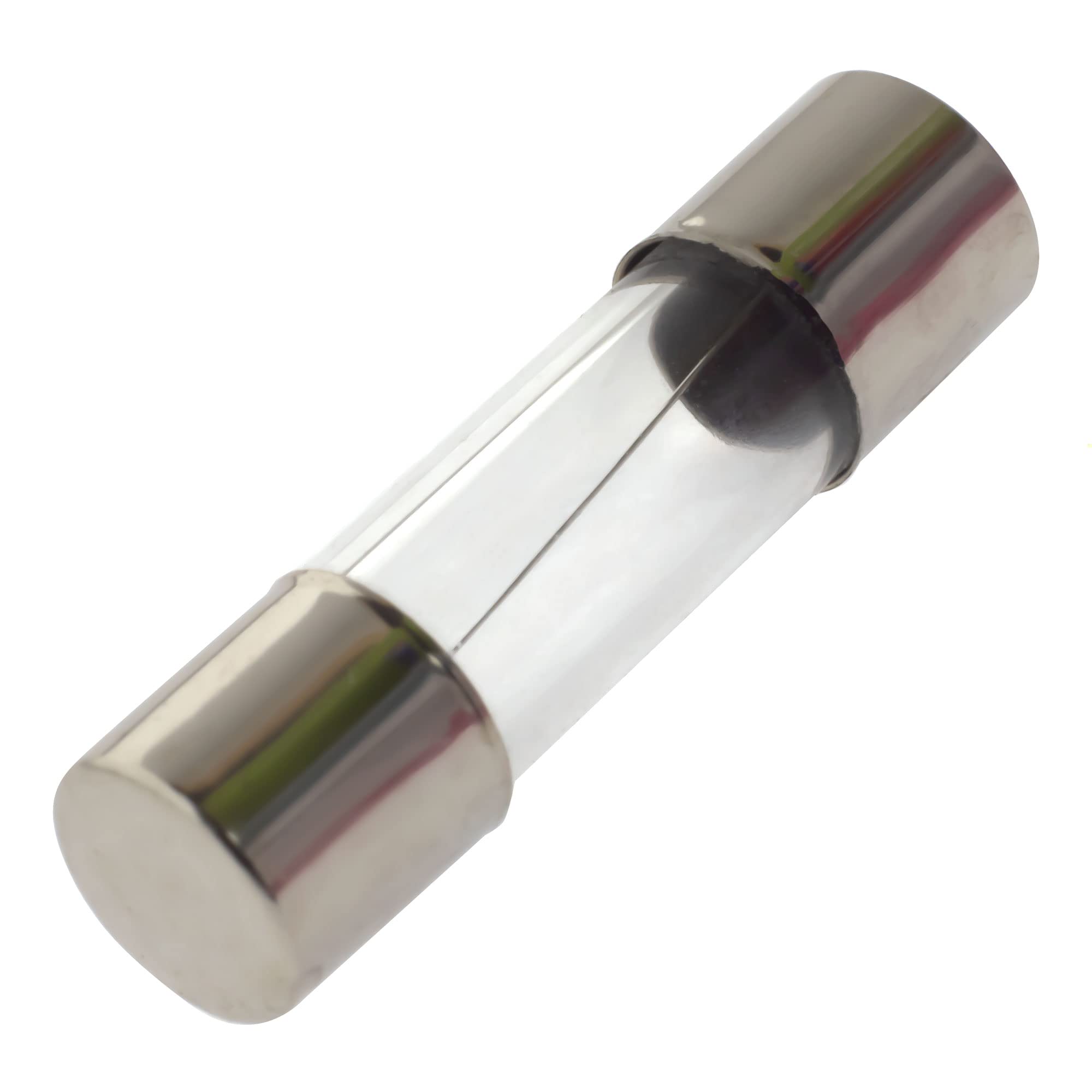 SeKi - Fusibili di precisione da 0,4 A (400 mA), 5 x 20 mm, ad attivazione lenta, confezione da 10, fusibili in vetro, 250 V - 2