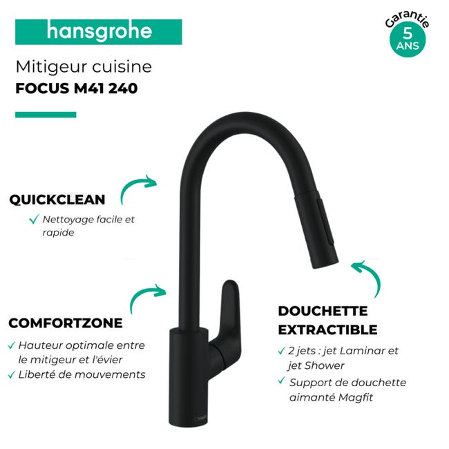 Hansgrohe 13893000 Doccetta Di Ricambio Per Miscelatore Cucina Mondial E Allegroh