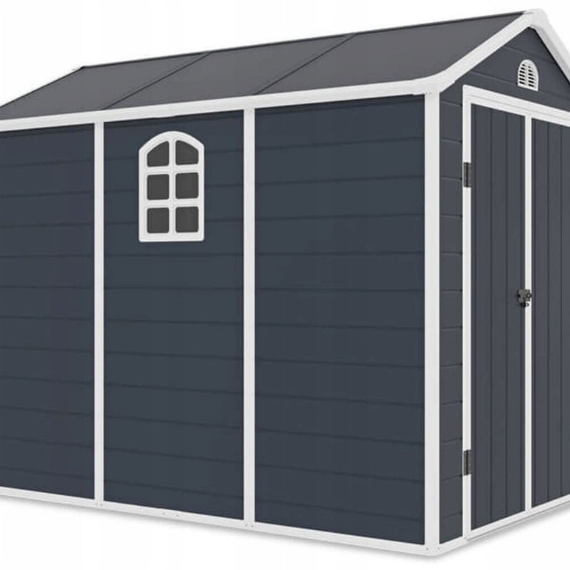 Domek Ogrodowy Narzędziowy na Narzędzi Szopa VERMONT 190x280cm Schowek 1 szt