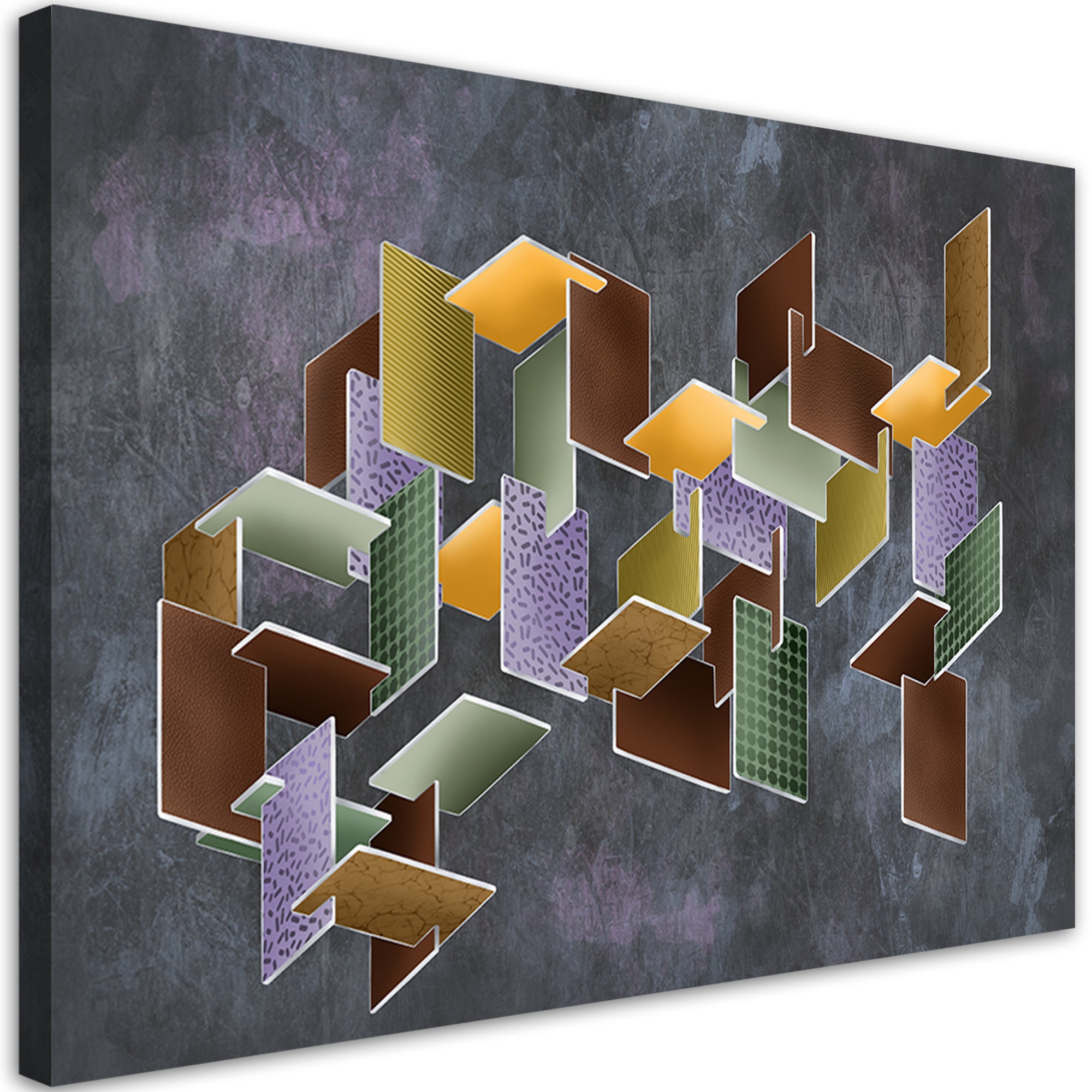 Obraz na płótnie, Puzzle 3D 120x80