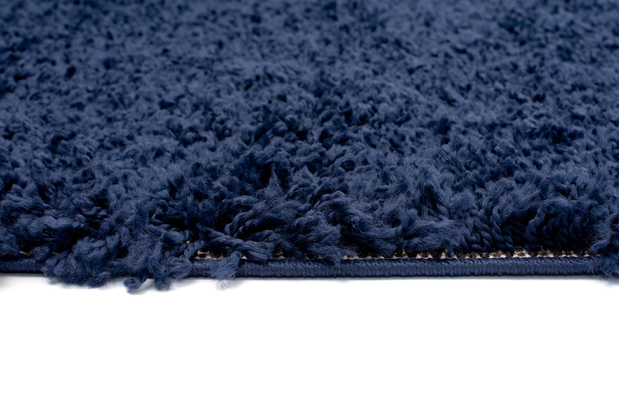 Tapiso Essence Tapis Shaggy Poil Long moderne Bleu Marine Uni Salon Chambre Ado Enfant Moelleux Super Doux OEKO-TEX 120 x 170 cm - 5