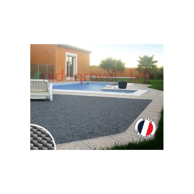 Dalle Stabilisatrice Graviers Grise- 120 x 80 x 2,9 cm (soit 0,96 m²) - Vendu à la pièce - 2