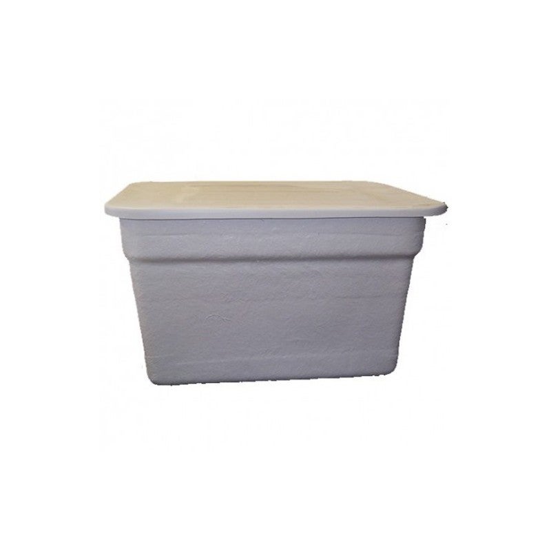 Tanque de água de 1000 litros em poliéster e fibra de vidro + tampa 142 x 109 x 85 cm | Recipiente para água potável - 2