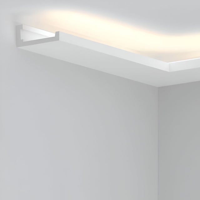 Moldura para Tira LED 2m Big Elah, Blanco, PS P.S.