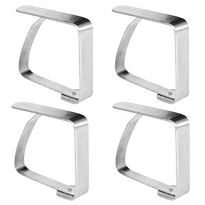 Terryshop74 4 Ganci Fermatovaglia In Acciaio Inox – Clip Ferma Tovaglia Per Esterno E Interno, Antivento, Universali Da 4 Cm Per Tavoli Da Giardino, Picnic, Feste E Campeggio - 13