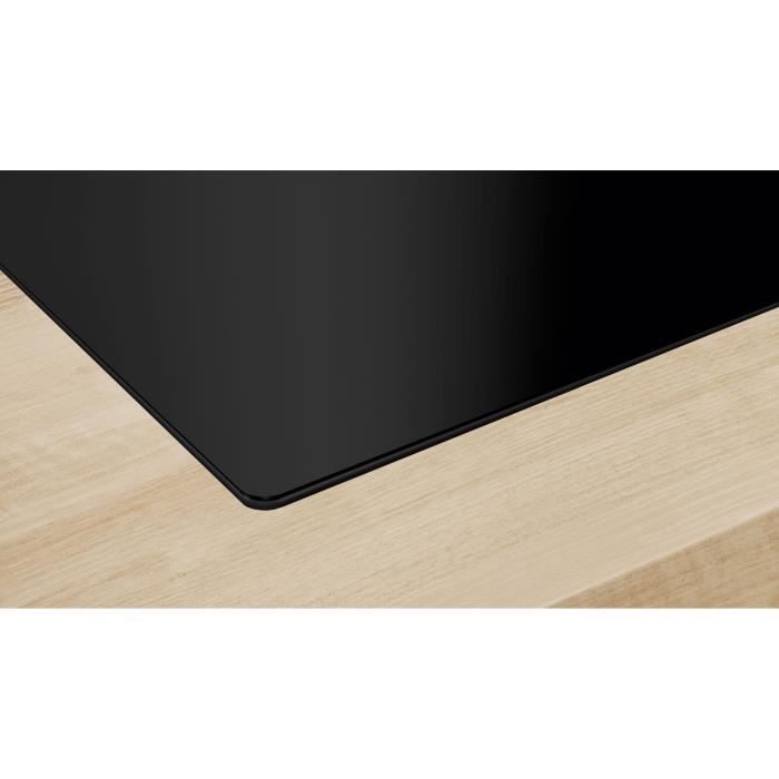 Table induction Aspirante - BOSCH SER6 - PVQ811H26E Noir - 4-foyers - Home Connect - L802xP522 mm - 4