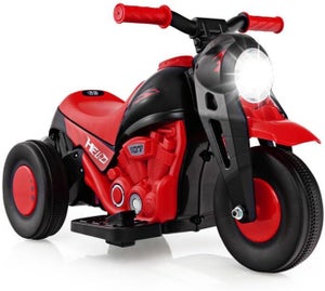 6V Moto Eléctrica para Niños con Creador de Burbujas, Motocicleta