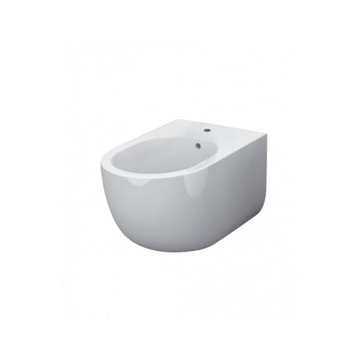 WC Sospeso Senza Bordo Con Bidet - Ceramica Bianca Design Moderno - Foto 10